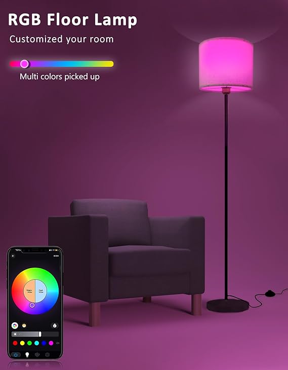 Smart Linen Floor Lamp | YHW®