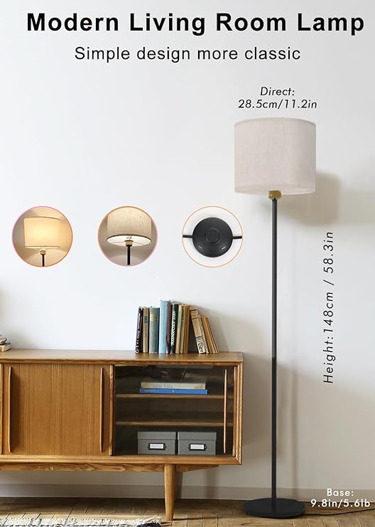 Smart Linen Floor Lamp | YHW®